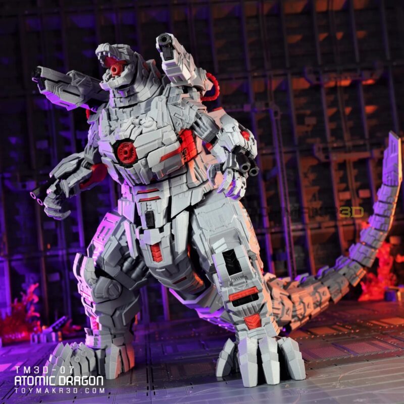 Mecha Godzilla 36cm – Modelo Articulado em Impressão 3D de Alta Qualidade - Imagem 9