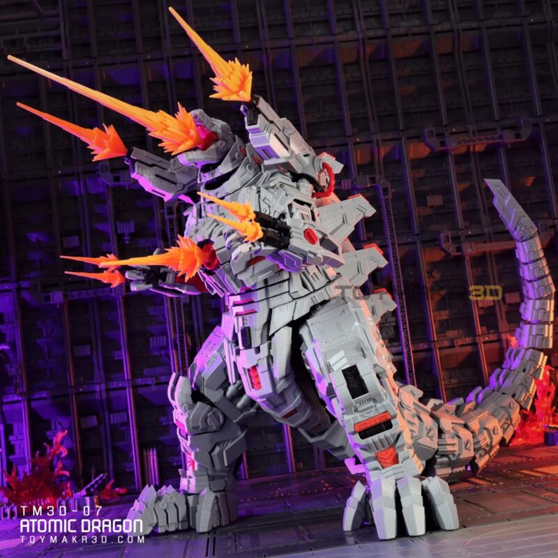Mecha Godzilla 36cm – Modelo Articulado em Impressão 3D de Alta Qualidade - Imagem 10