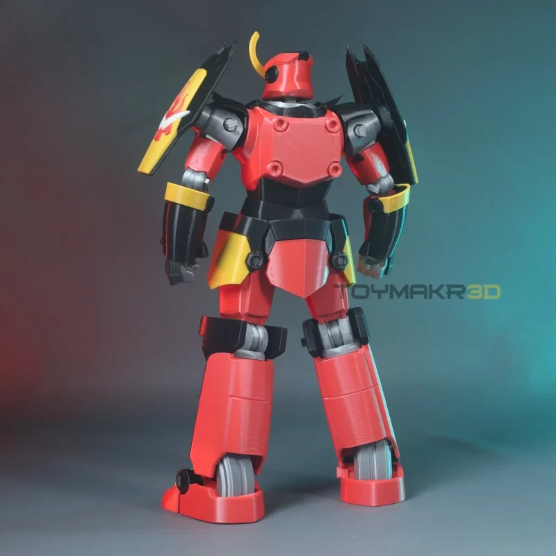 Boneco Gurren Lagann - Impressão 3D (34cm) - Imagem 3