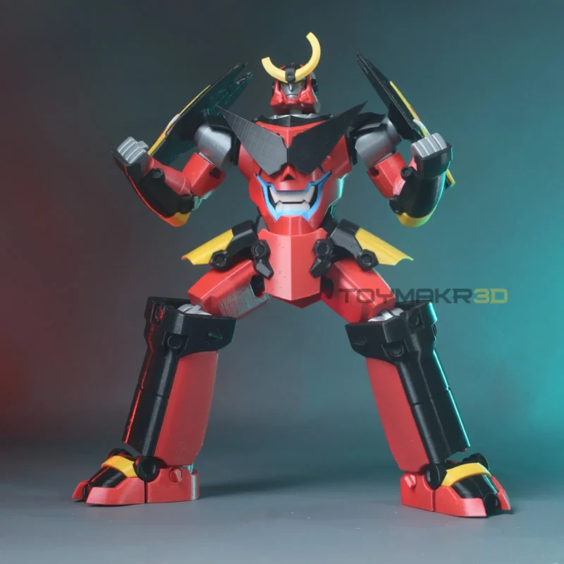 Boneco Gurren Lagann - Impressão 3D (34cm) - Imagem 7
