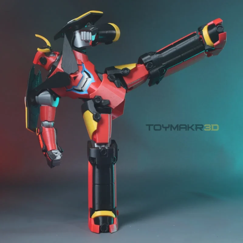 Boneco Gurren Lagann - Impressão 3D (34cm) - Imagem 5