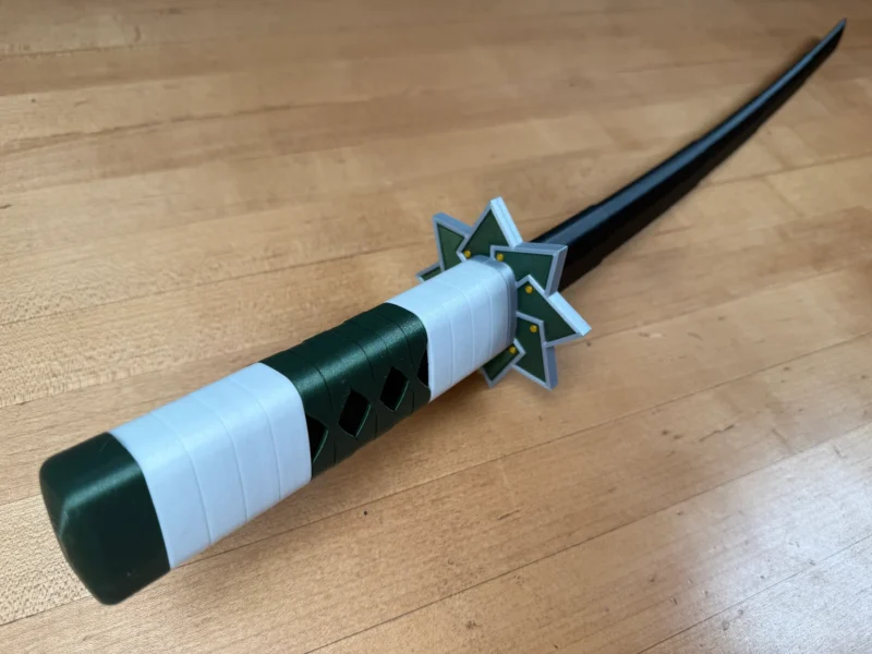 Katana Retrátil Demon Slayer - Kimetsu no Yaiba Sanemi Shinazugawa - Image 2