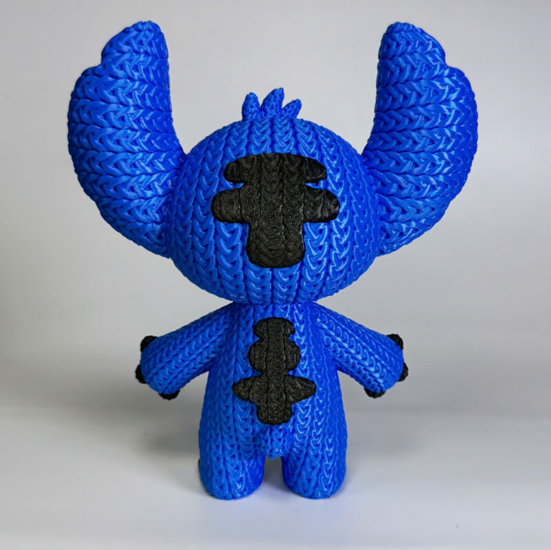 Stitch Crochê Lillo Stitch - Feita Em Plástico 3d - Imagem 2