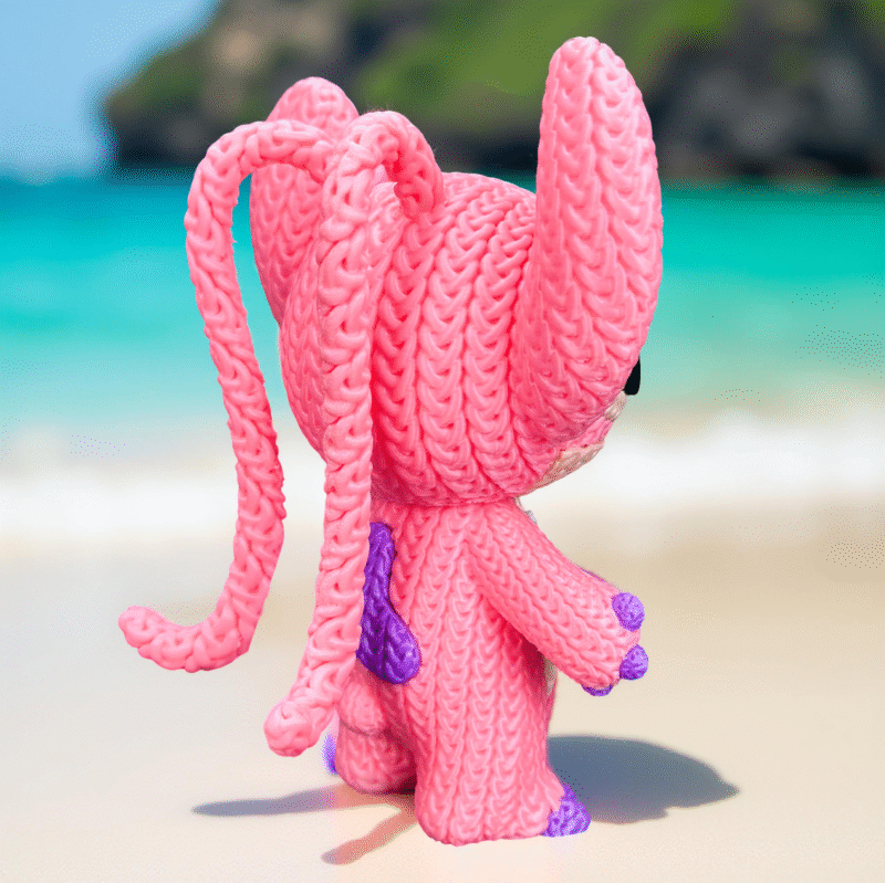 Angel Crochê Lillo Stitch - Feita Em Plástico 3d - Imagem 6