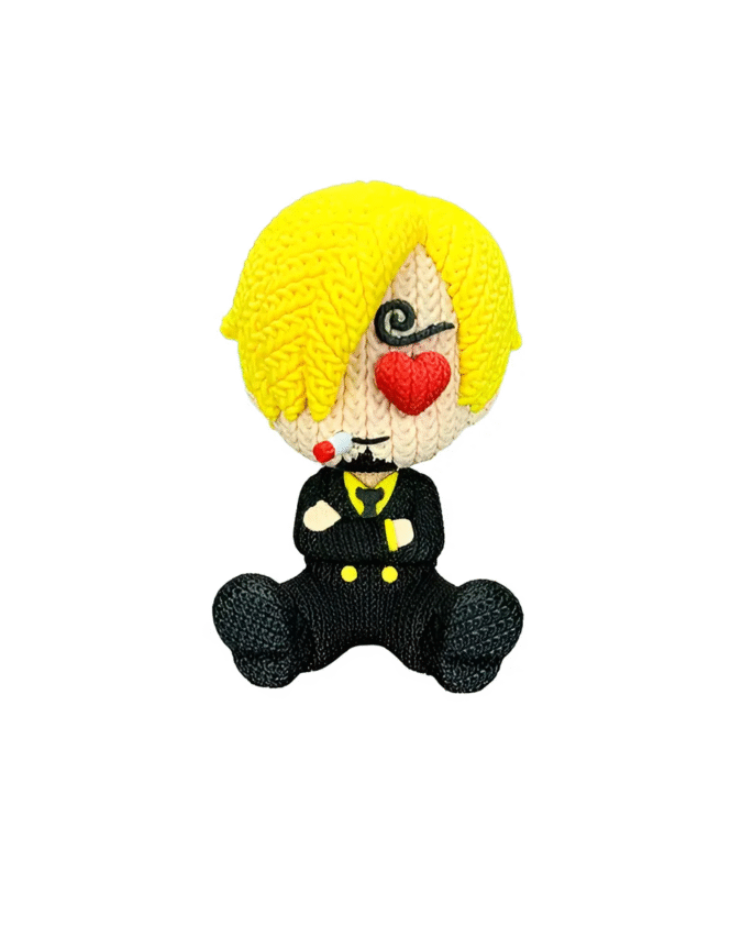 Boneco Sanji One Piece Crochê Impressão 3D Colecionável em PLA